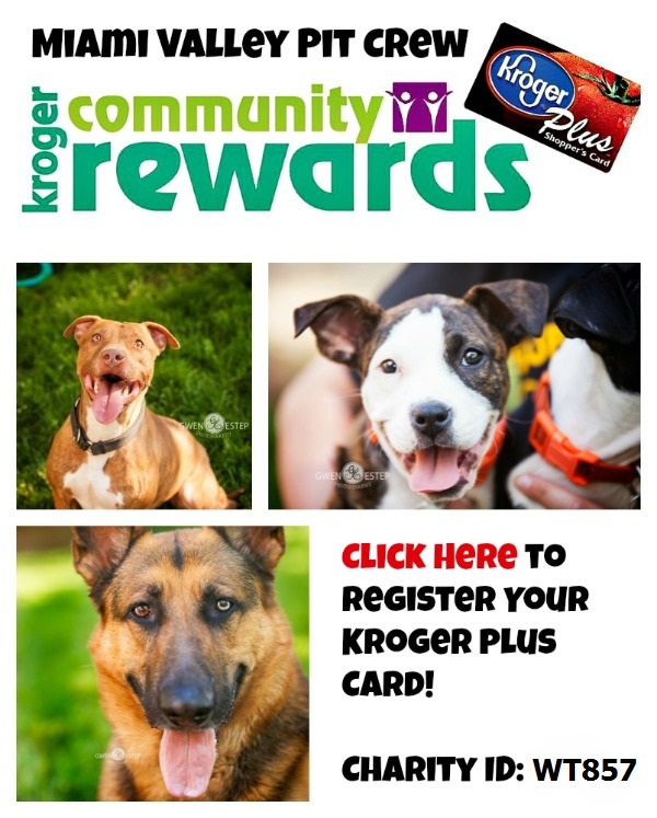 Link to sign up for Kroger Community Rewards Pit Bull dog rescue